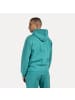 SMILODOX Zip Hoodie Ilyas in Petrol