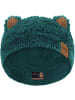 Normani Outdoor Sports Kinder Teddy Mütze Coleraine in Petrol