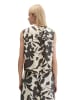 Marc O'Polo Ärmelloses Print-Bluse regular in Dark Grey