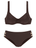 Vivance by Lascana Bügel-Bikini in dunkelbraun