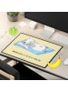 Mr. & Mrs. Panda tischpad Sommer Sonnenschein mit Spruch in Gelb Pastell