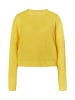 myMo Damen Strickpullover in Gelb
