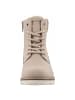 Tom Tailor Schnürstiefel  in Beige