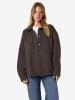 Noisy may Shacket in Chocolate Brown1