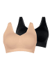 Anita Bustier Lotta Prothesen BH in Schwarz / beige