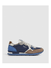 Pepe Jeans Sneaker Brit in 876-Azul oscuro/marrón