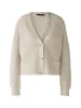 Oui Strickjacke LAFONYA in lt camel white