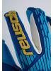 Reusch Torwarthandschuhe Attrakt Freegel Aqua Windproof in 4433 true blue / gold / aqua b