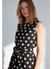 More & More kurzes Blusentop, gepunktet in various dots print