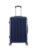 WAVE PARIS Mittelgroßer Hartschalenkoffer DENALI in Dunkelblau (64L)