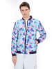 MO Men Jacket in light blue multicolor