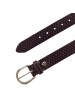 b.belt Gürtel Leder dunkelbraun