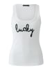 Oui Tank Top in optic white