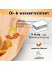 Gourmetmaxx GOURMETmaxx Backpapier-Schalen für Heißluft-Fritteuse Doppelkorb 22x14x4,5cm b
