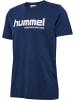 Hummel T-Shirt Hmlpulse Lebensstil Herren in DRESS BLUES/WHITE