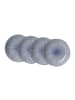 Ritzenhoff & Breker 4er Set Suppenteller Royal Makoto ø 20,5 cm weiß-blau in weiß-blau