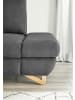 Furn.Design Ecksofa grau Struktur-Stoff, Wohnzimmer Sofa