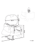 Beliani Tierhocker COW in Braun - (W) 60 x (H) 35 x (L) 32 cm
