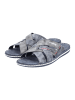 rieker Pantoletten Comfort in Blau