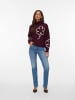 Vero Moda Strickpullover in Winetasting