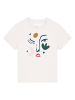 wat? Apparel T-Shirt Love and flex in Off White