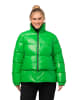 Ulla Popken Steppjacke in neon grasgrün