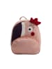 Crochetts Rucksack Huhn in Rosa – (B)22 x (H)29 x (T)9 cm