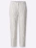 Sieh an! 7/8-Hose in ecru-sesam-gestreift