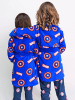 Cerda Kinder Bademantel Marvel Captain America in Blau