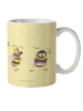 Mr. & Mrs. Panda Becher Hummeln Kleeblatt ohne Spruch in Gelb Pastell