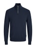 Jack & Jones Troyer Emil Knit in Navy blazer