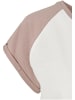 Urban Classics T-Shirt in whitesand/duskrose