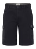 BLEND Cargo Shorts Verdeckter Zip-Fly Normaler Leibhöhe in Blau