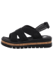 rieker Keilsandalette in schwarz