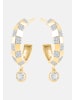 Ethische Diamanten Ohrringe aus 375 Gelbgold mit Lab Grown Diamant