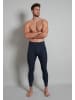 Götzburg Lange Unterhose Premium Fine Rib in marine-jeans-melange