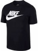 Nike Rundhals T-Shirt für Herren in schwarz