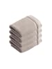 Vossen 4er Pack Seiftuch in urban grey