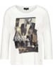 monari Rundkragen Langarmshirt für Damen in uni