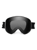 YEAZ APEX Magnet-Ski-Snowboardbrille schwarz/silber in schwarz