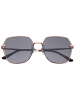 Bertha Polarisierte Sonnenbrille "Renata" in Roségold/Schwarz