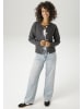Aniston CASUAL Strickjacke in dunkelgrau-meliert