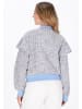 faina Women Jacket in light blue rose