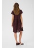 Kaffe Kleid KAbeathe Regular fit in Fudge/Black Flower Print