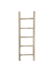 UNUS Deko-Holzleiter in Weiß