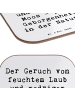 Mr. & Mrs. Panda Bierdeckel Spruch Geborgenheit in der Natur mit... in Weiß