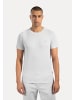 SMILODOX T-Shirt Thilo in Grau Melange