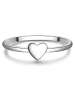 Trilani Ring Herz aus Sterling Silber in silber