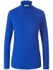 PETER HAHN Langarmshirt Cotton in koenigsblau