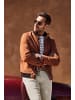 JP1880 Lederjacke in tabakbraun